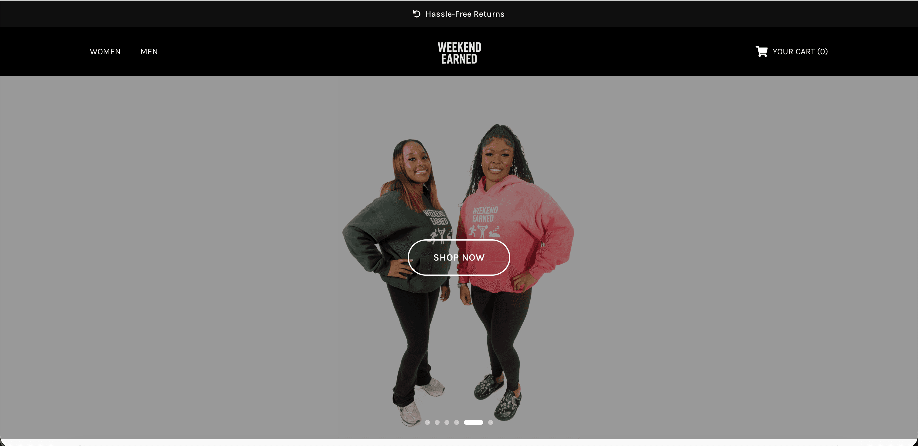 Weekend Earned Store screenshot