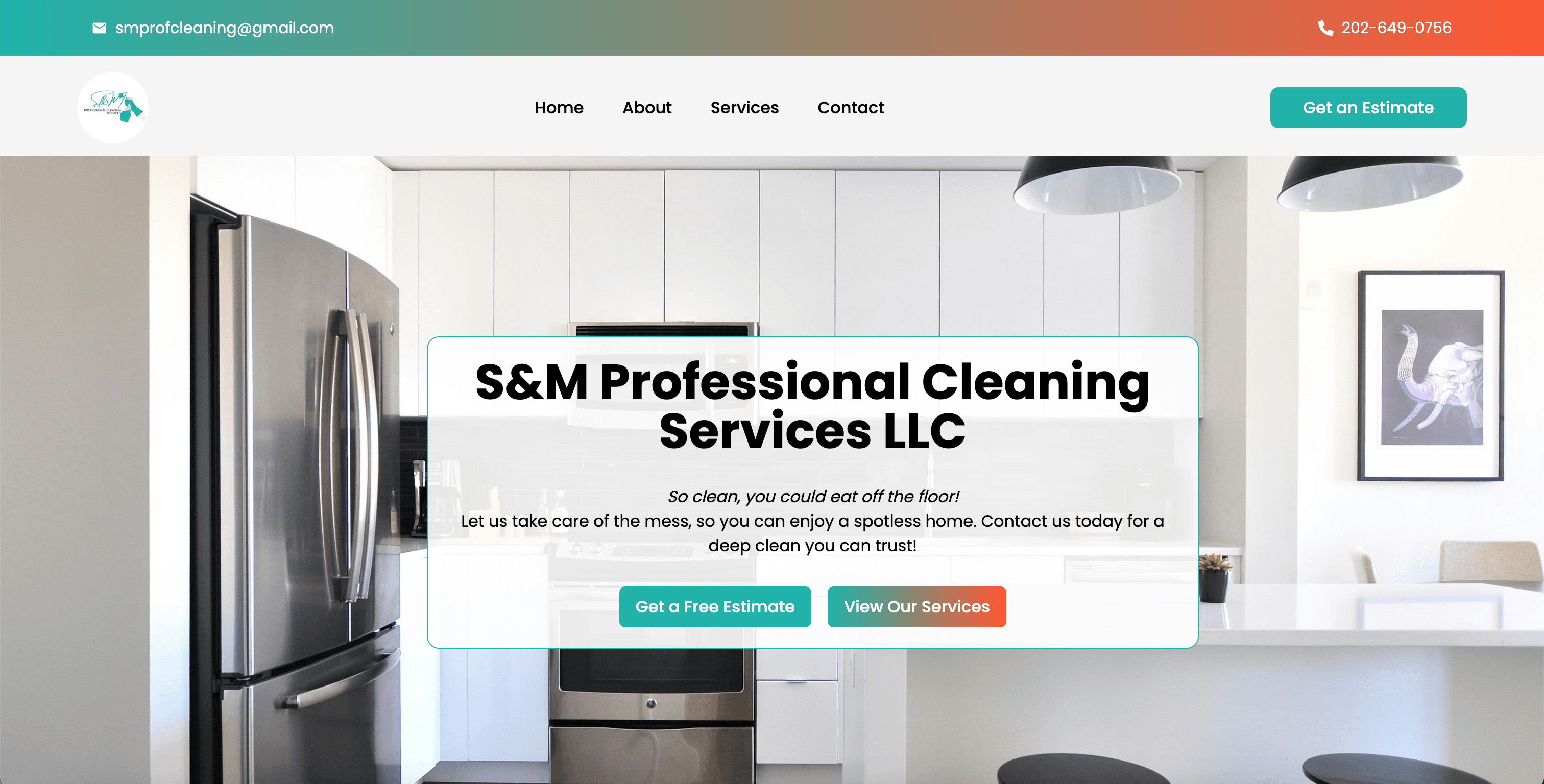 S-M Professional Cleaning screenshot